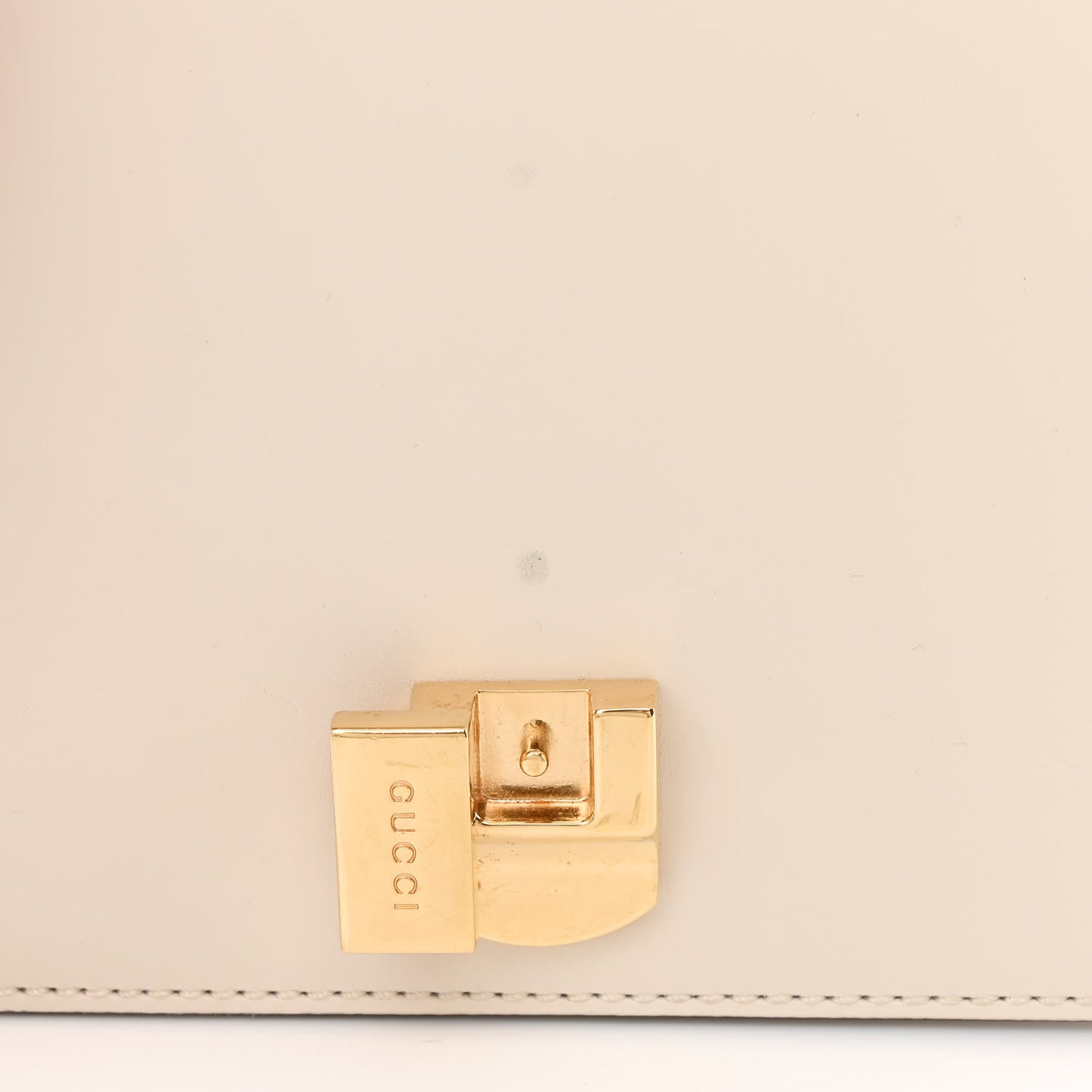 Calfskin Mini Sylvie Chain Shoulder Bag White