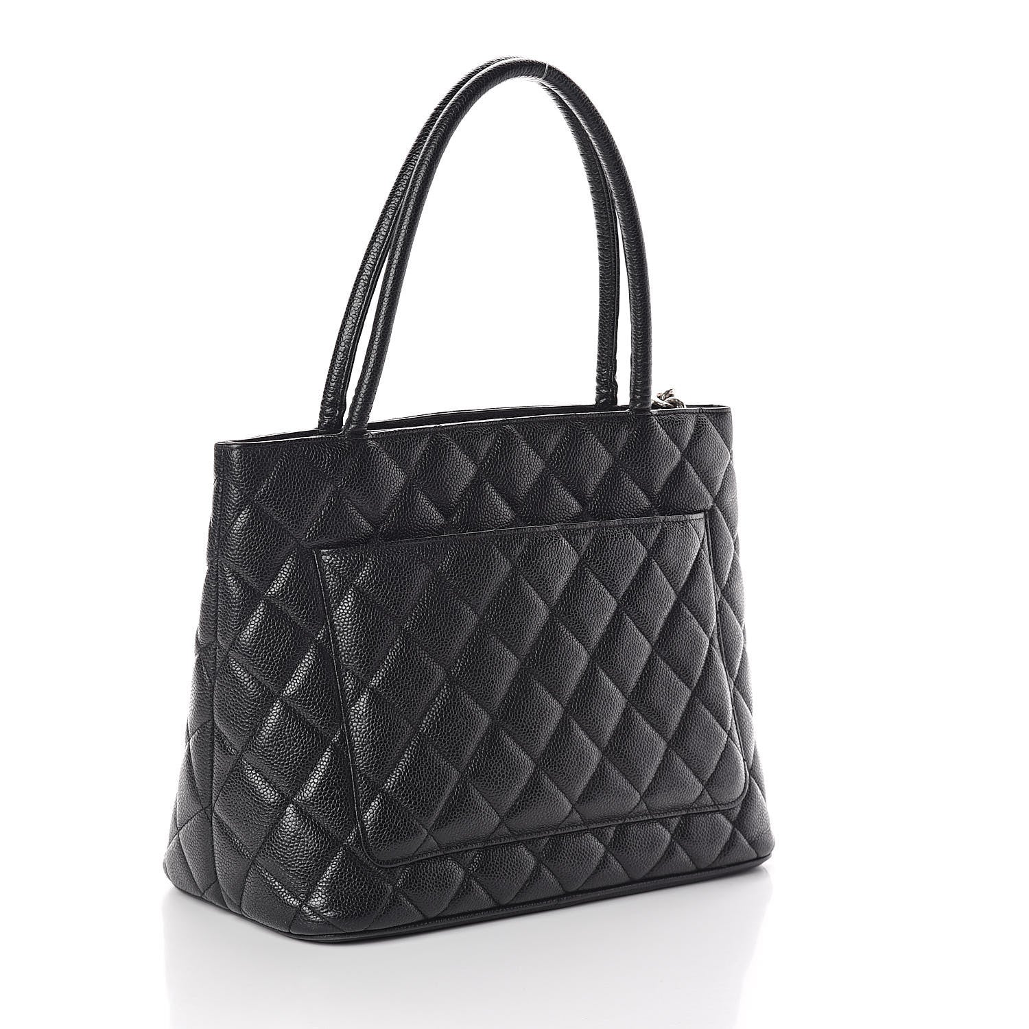 Chanel Caviar Quilted Medallion Tote Black 3 of 11