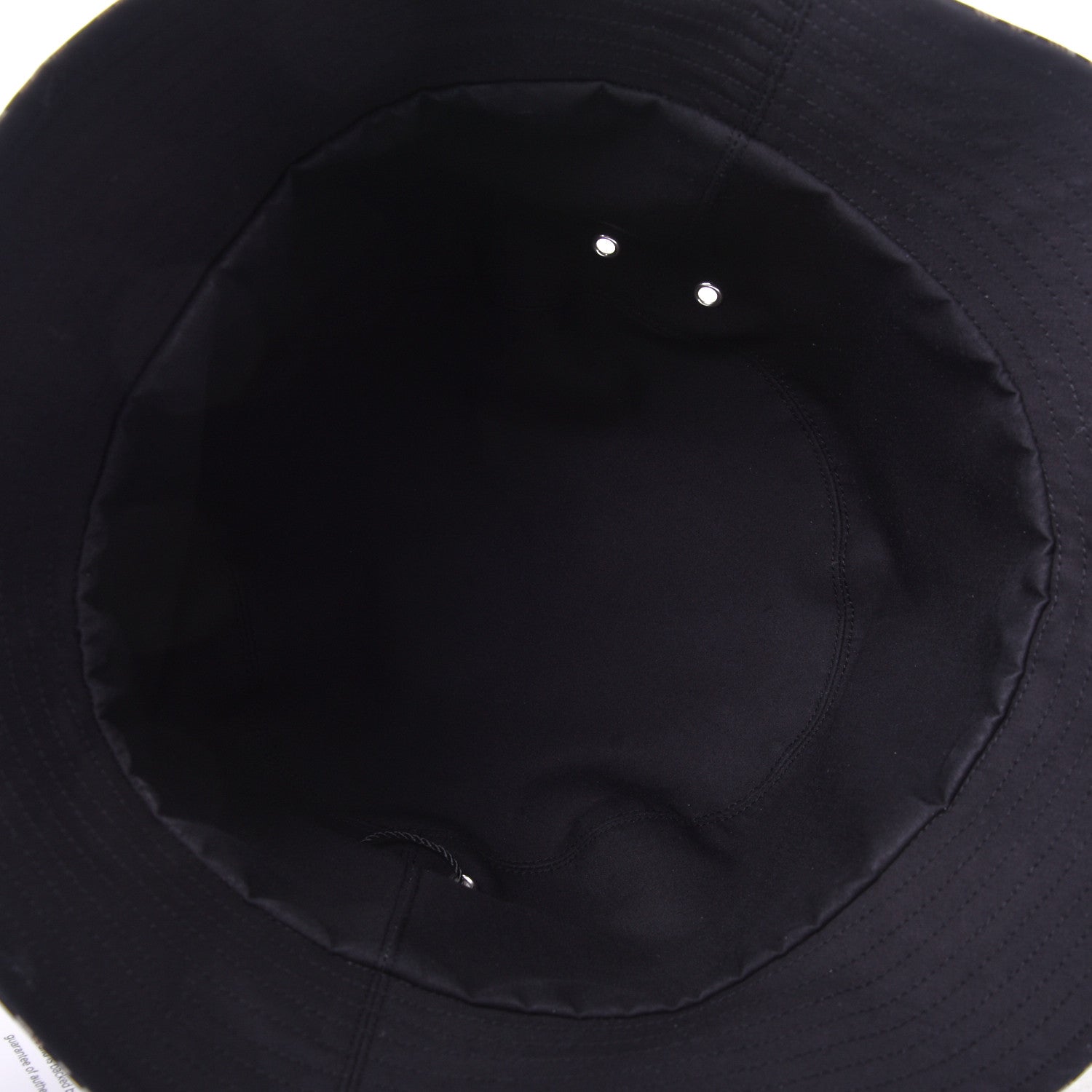 Christian Dior Polyester Cotton Oblique Teddy-D Brim Bucket Hat 58 Black 4 of 7