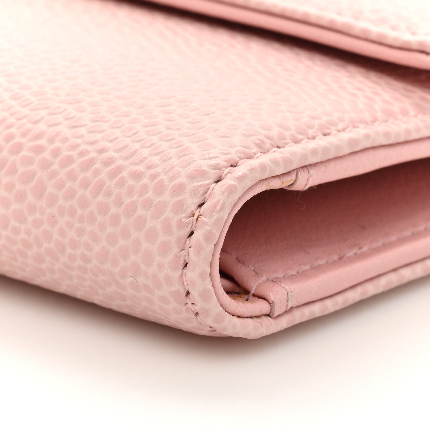 Chanel Caviar Timeless CC Large Gusset Flap Wallet Rose Pale 11 of 15