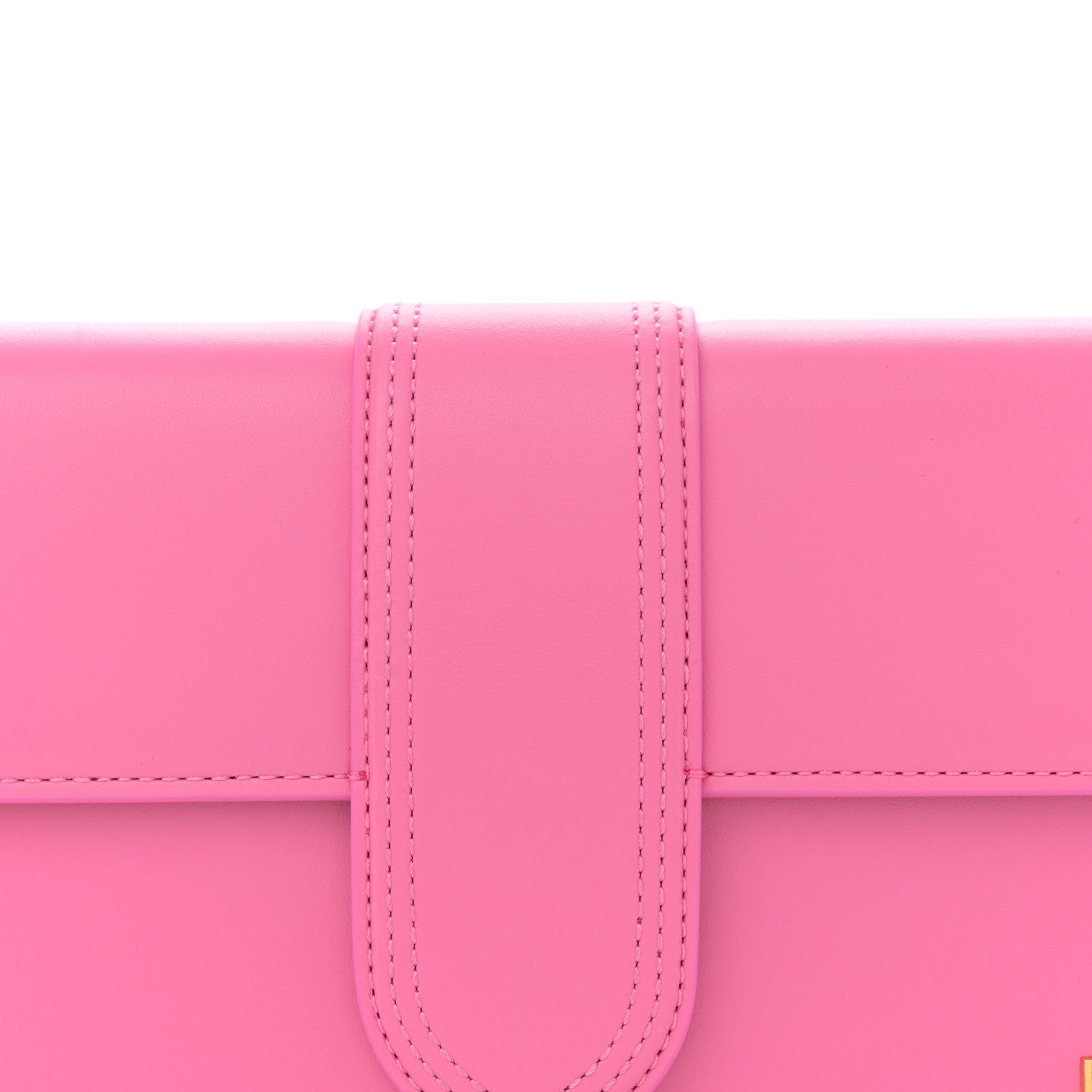 Jacquemus Smooth Calfskin Le Bambino Long Flap Pink 7 of 12