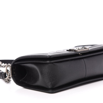 Chanel Caviar Quilted Medium Boy Flap Black 9 of 12