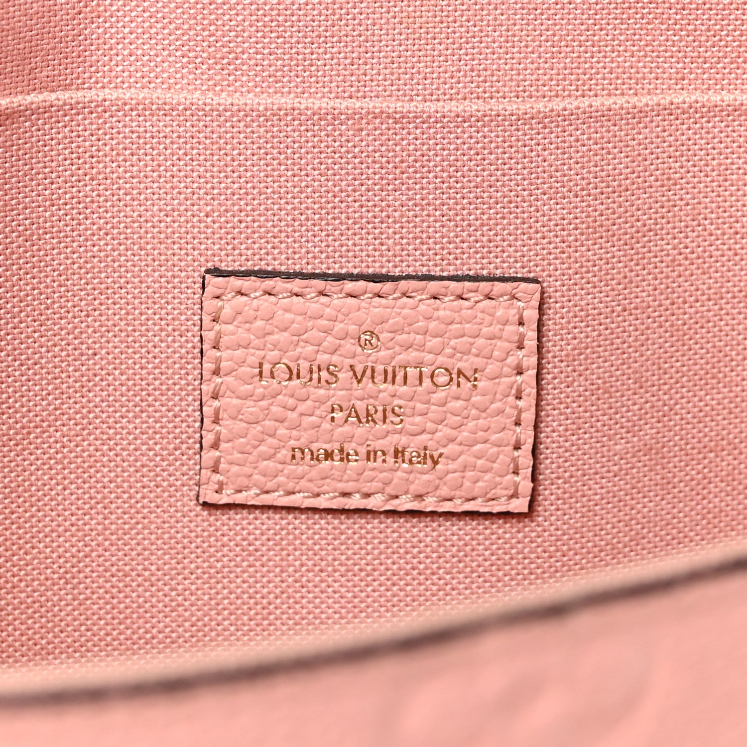 Louis Vuitton Empreinte Pochette Felicie Chain Wallet Rose Poudre 6 of 10