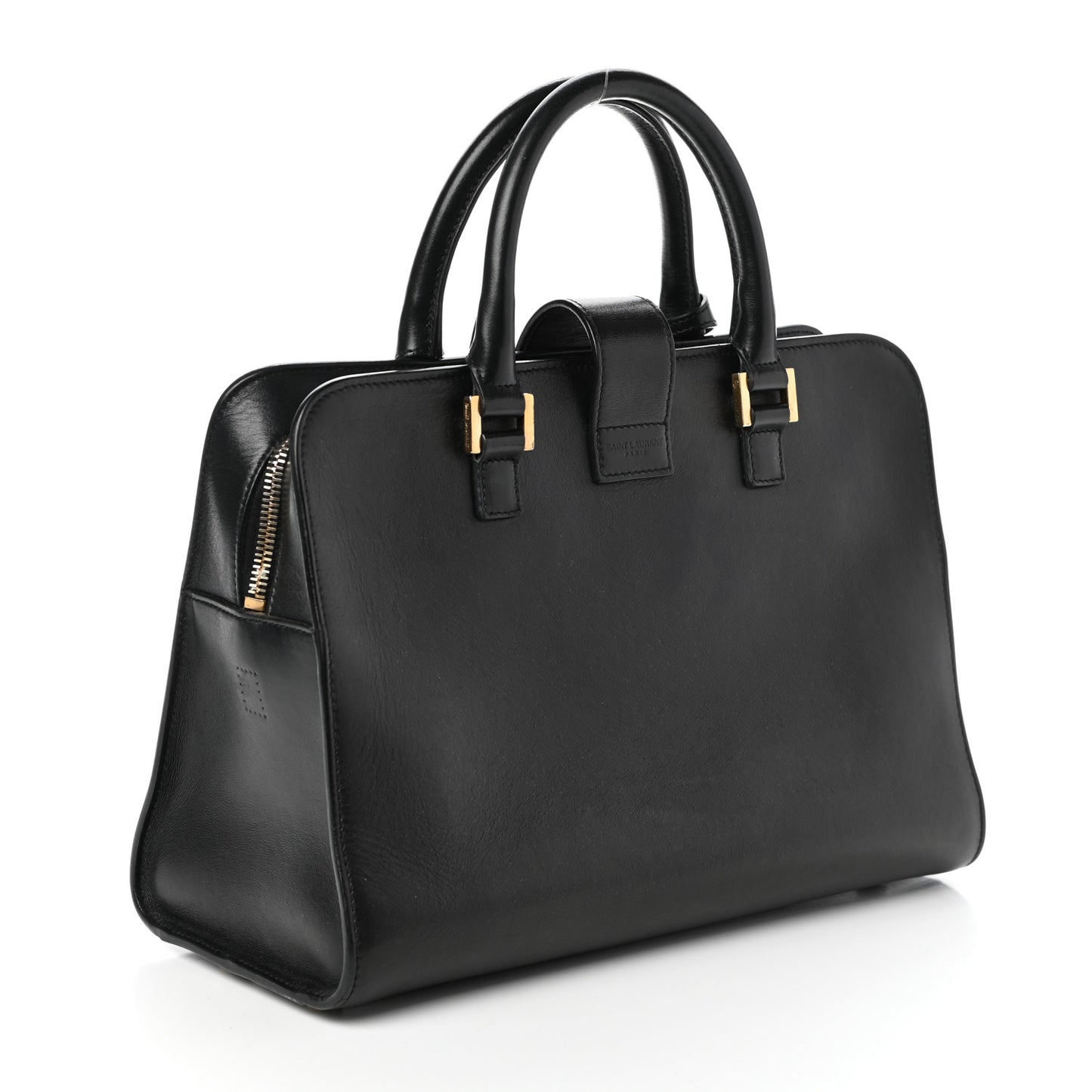 Smooth Calfskin Small Monogram Cabas Black