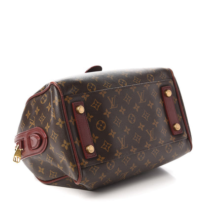 Louis Vuitton Monogram Golden Arrow Speedy Burgundy 4 of 9