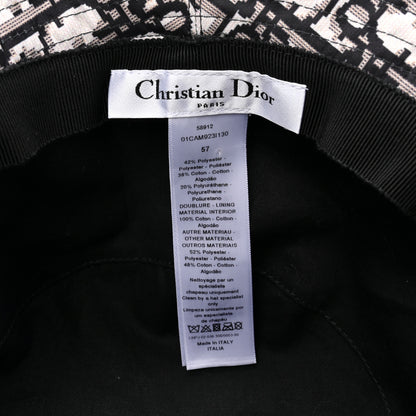 Christian Dior Camouflage Logo Bucket Hat 57 Green 7 of 8