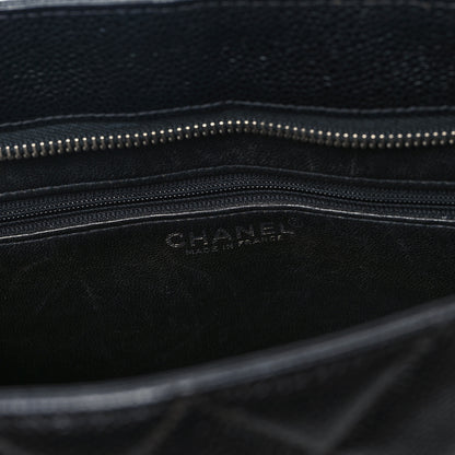 Chanel Caviar Quilted Medallion Tote Black 6 of 10