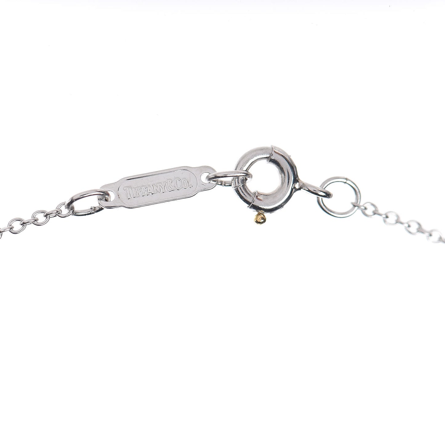 Platinum Diamond Cross Stitch Pendant Necklace