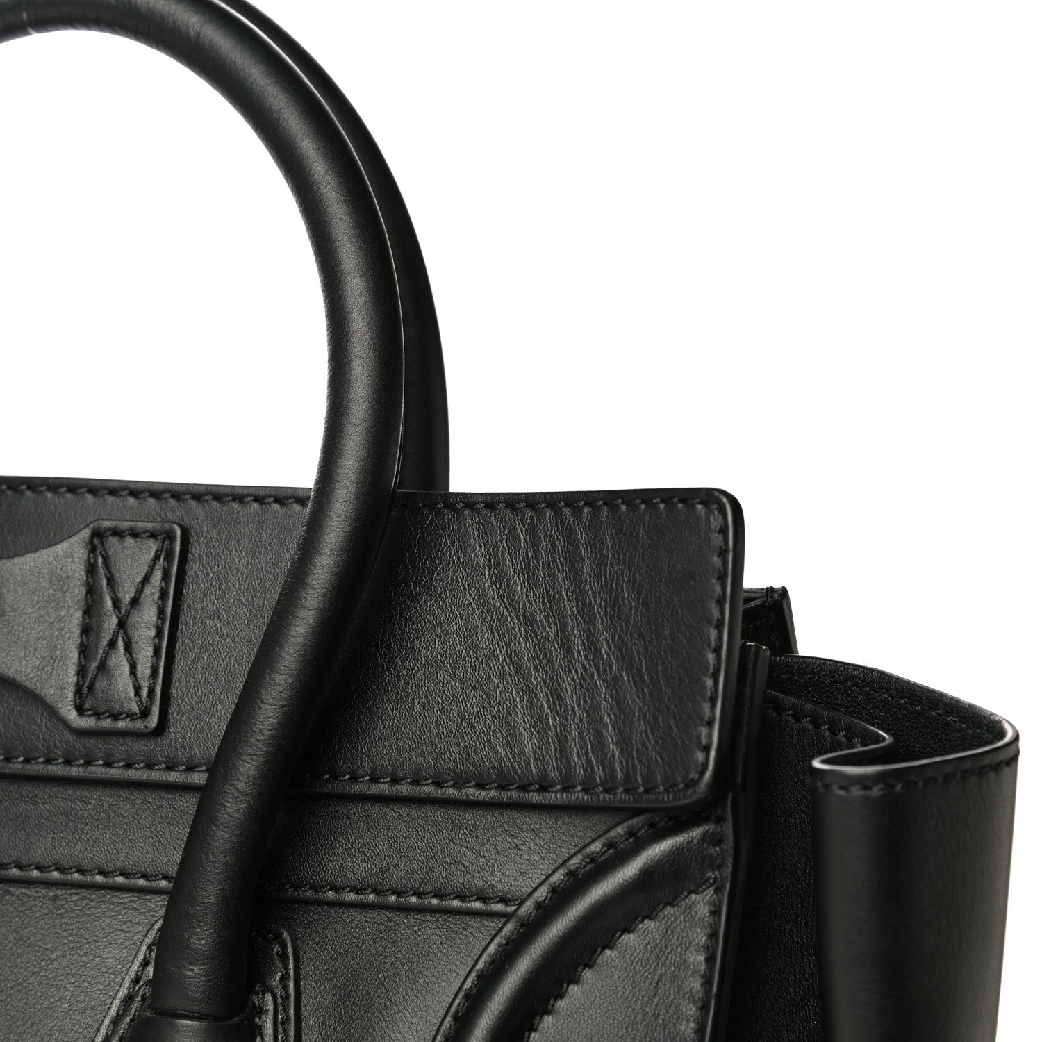 Celine Smooth Calfskin Mini Luggage Black 19 of 30