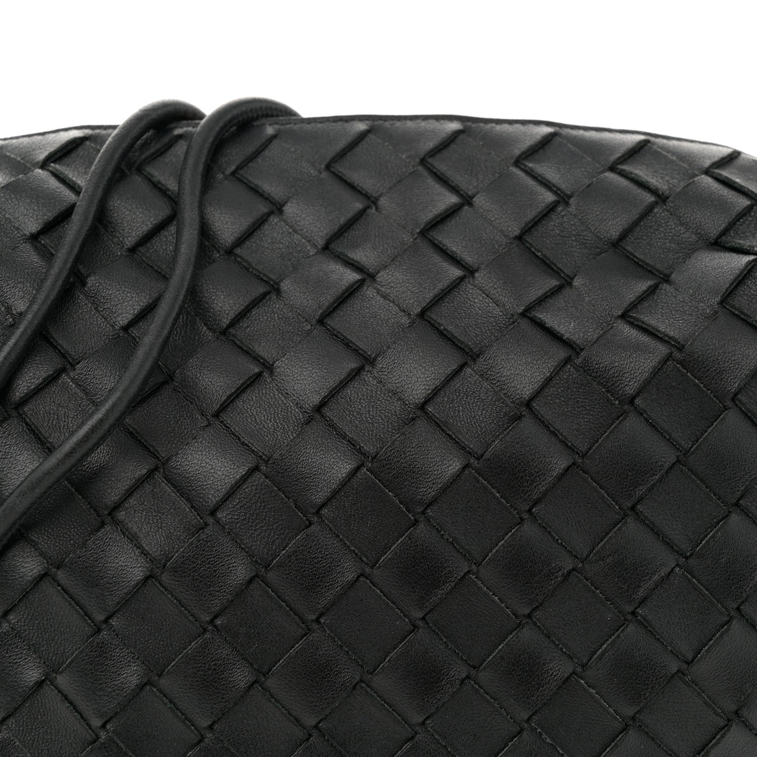 Bottega Veneta Nappa Intrecciato Medium Loop Camera Bag Black 7 of 10