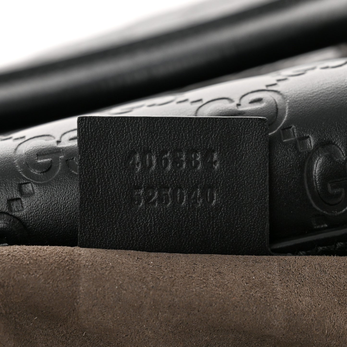 Guccissima Signature Eden Briefcase Black