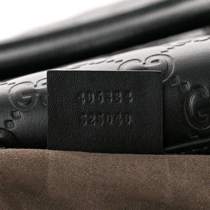 Gucci Guccissima Signature Eden Briefcase Black 7 of 11