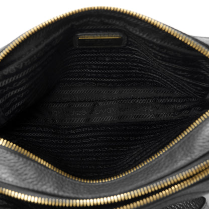 Prada Vitello Daino Camera Bag Smeraldo 5 of 11