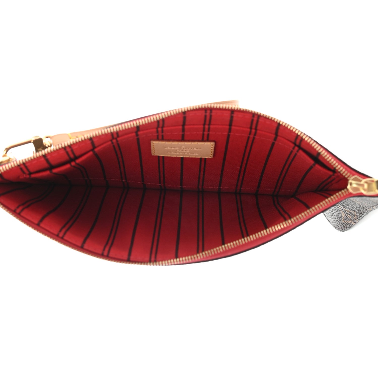 Louis Vuitton Monogram Neverfull MM GM Pochette Cherry 5 of 7