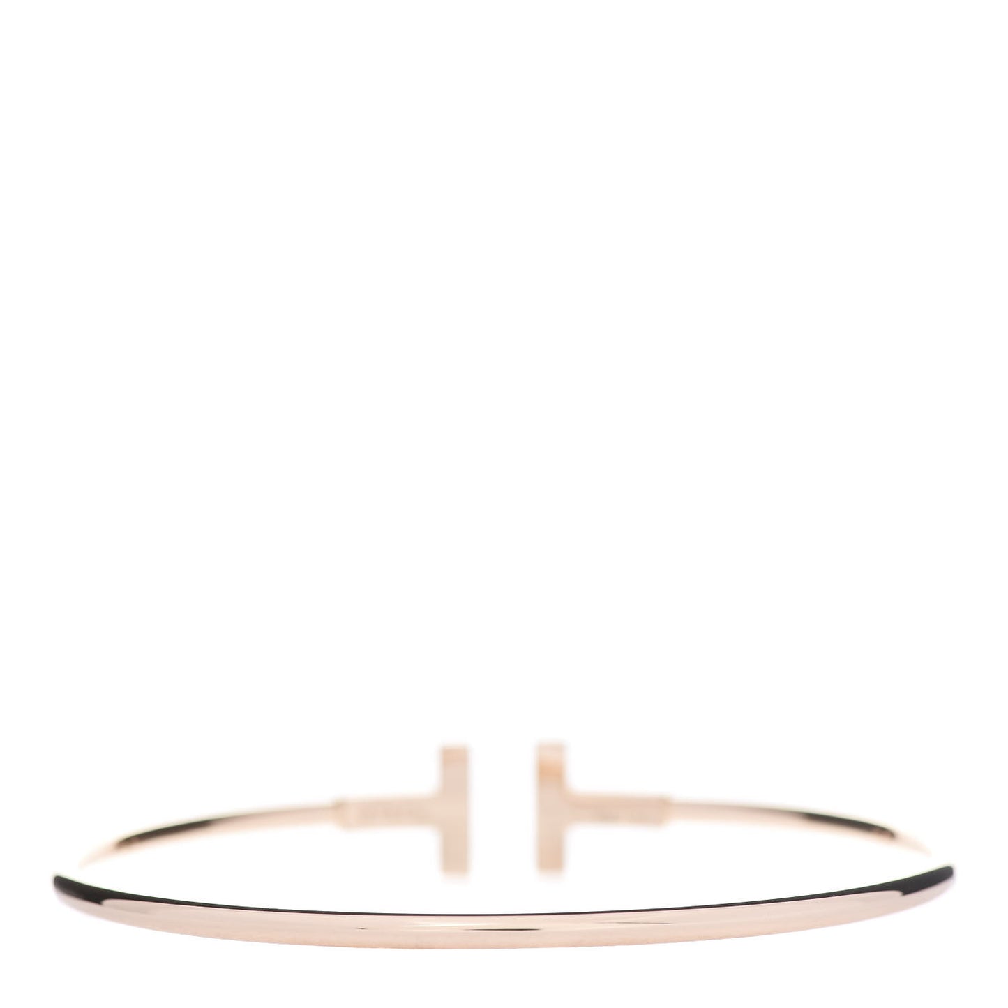 18K Rose Gold Mother of Pearl T Wire Bracelet