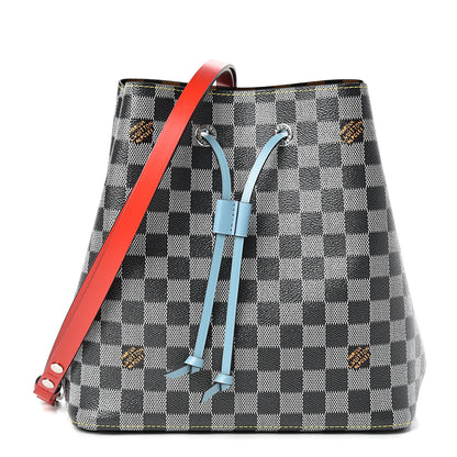 Louis Vuitton Damier Neonoe Black White 1 of 10