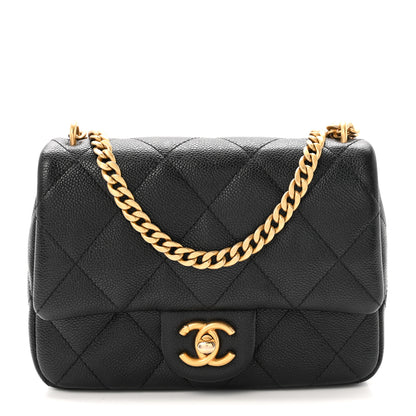 Chanel Caviar Quilted Mini Sweetheart Flap Black 1 of 11