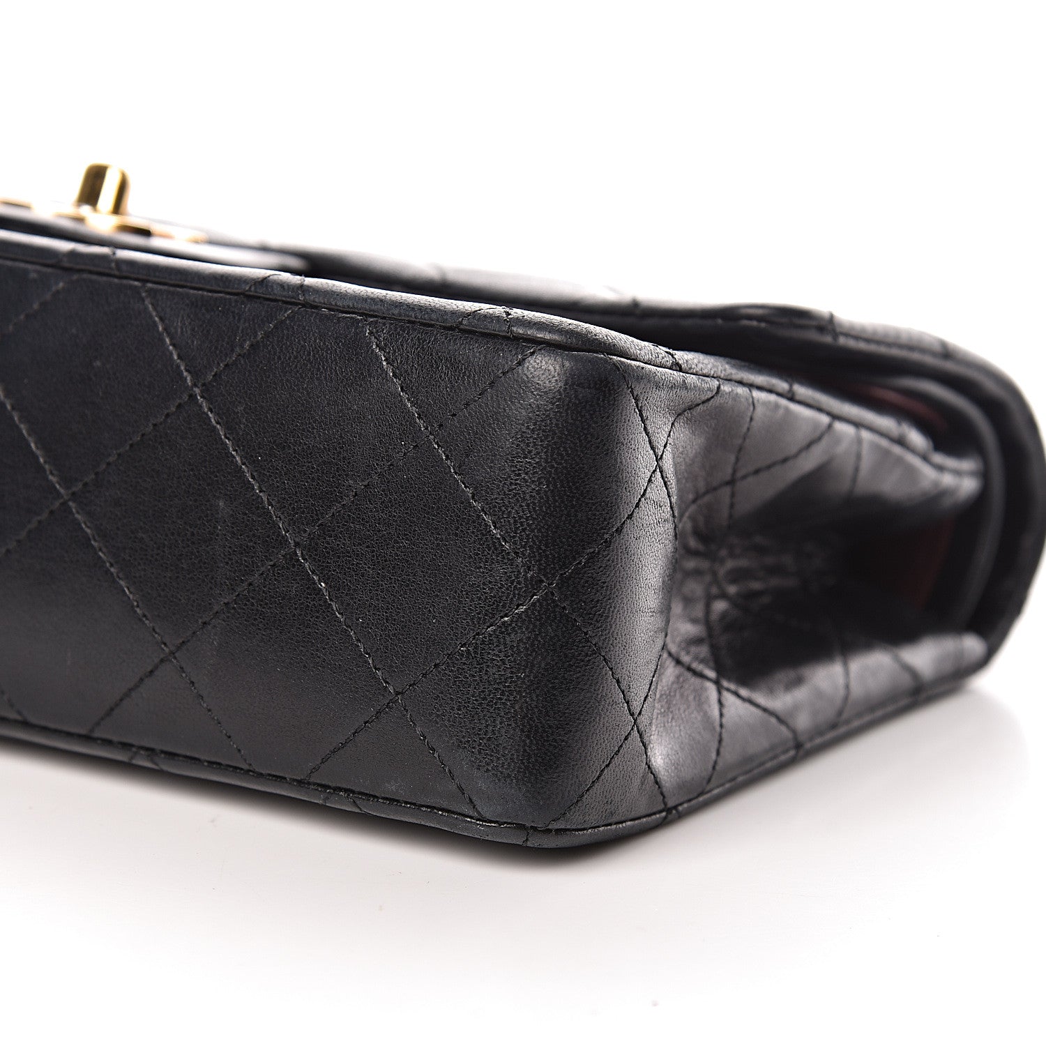 Chanel Lambskin Quilted Small Double Flap Black 12 of 12