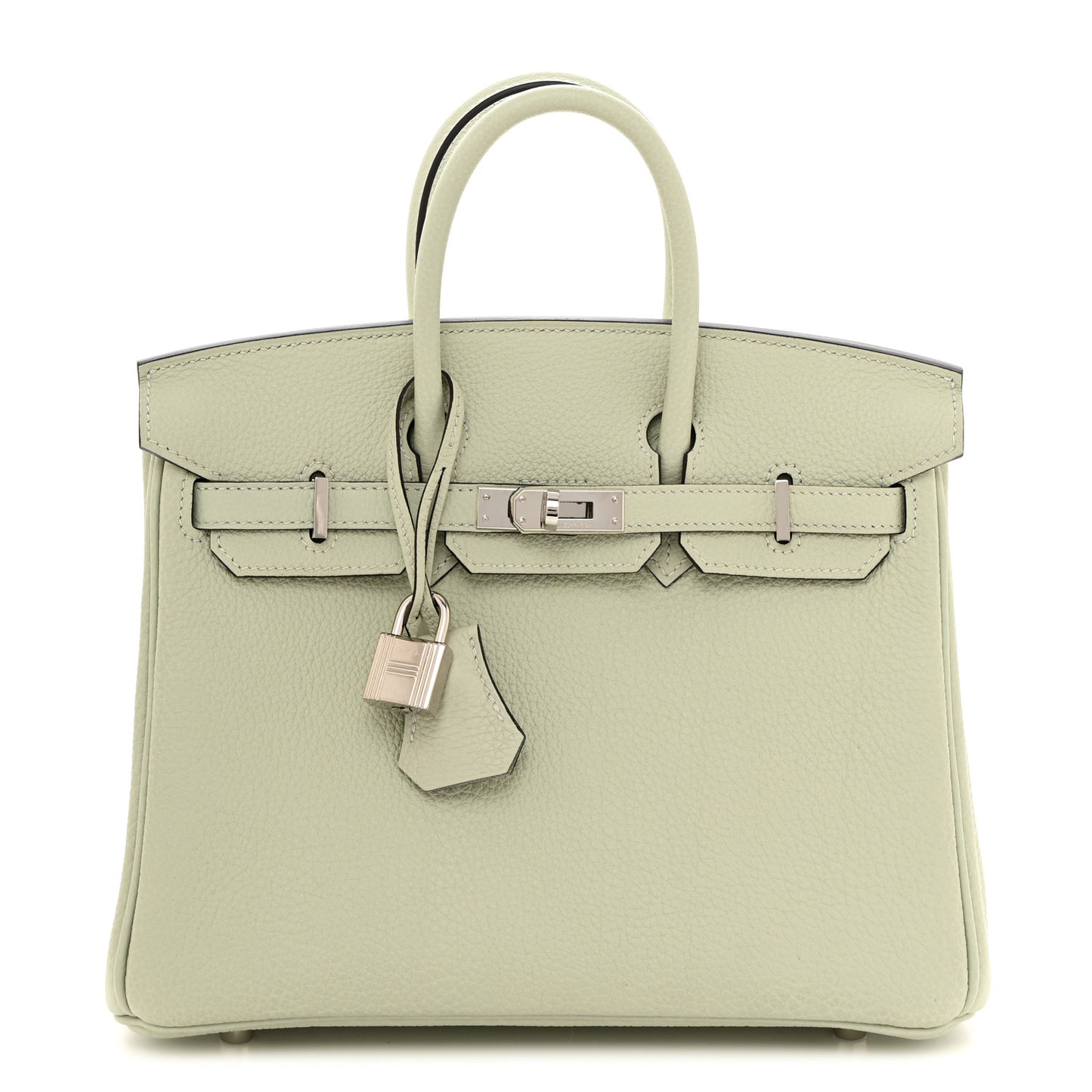 Togo Birkin 25 Gris Neve