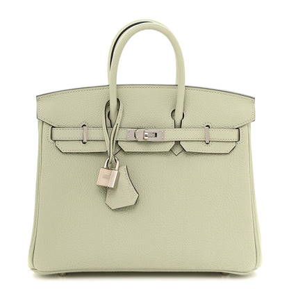 Hermes Togo Birkin 25 Gris Neve 1 of 18