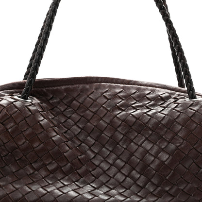 Bottega Veneta Nappa Intrecciato Satchel Ebano 6 of 10