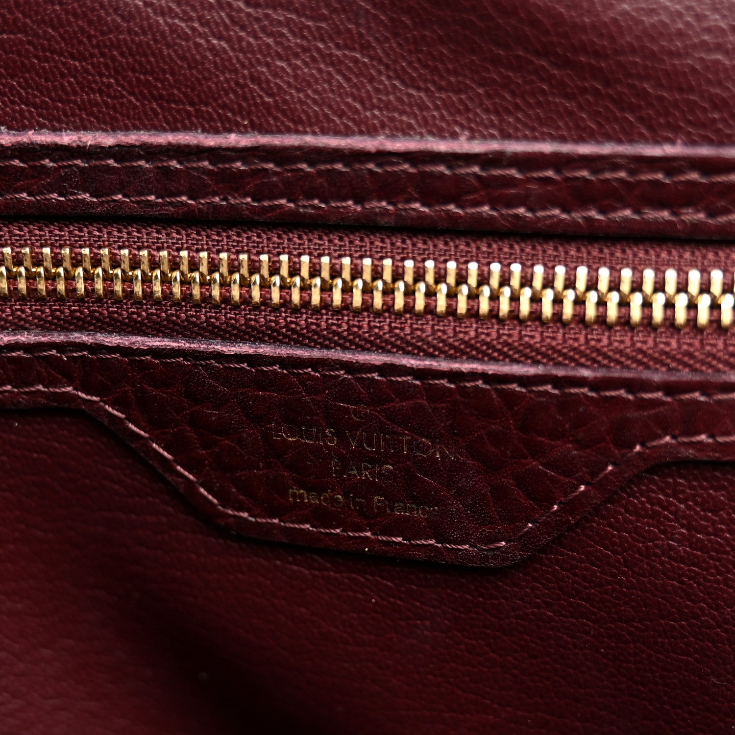 Louis Vuitton Monogram Ostrich Lizard Majestueux PM Bordeaux 6 of 12