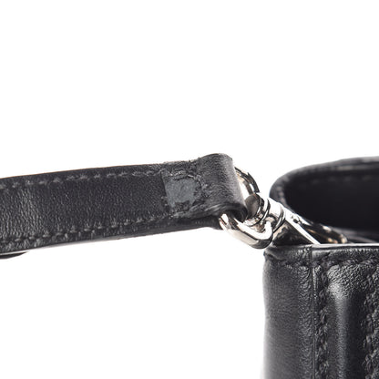 Prada Nappa Vertical Stitched Tote Black 14 of 17