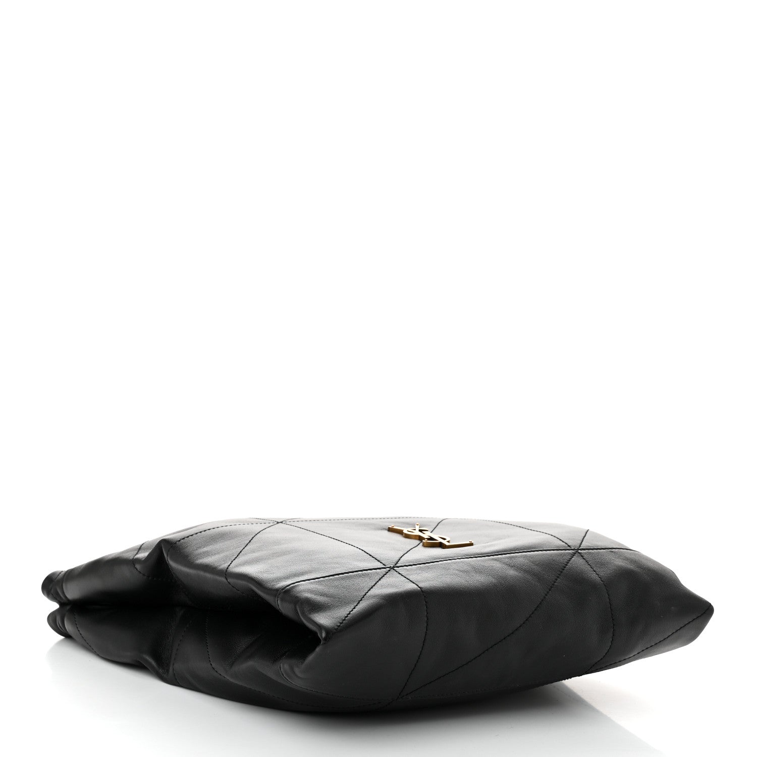 Saint Laurent Lambskin Matelasse Monogram Medium Jamie 4.3 Pochon Black 5 of 11