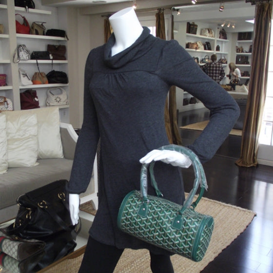 Goyard Amakios PM Bowler Tote Green 2 of 10
