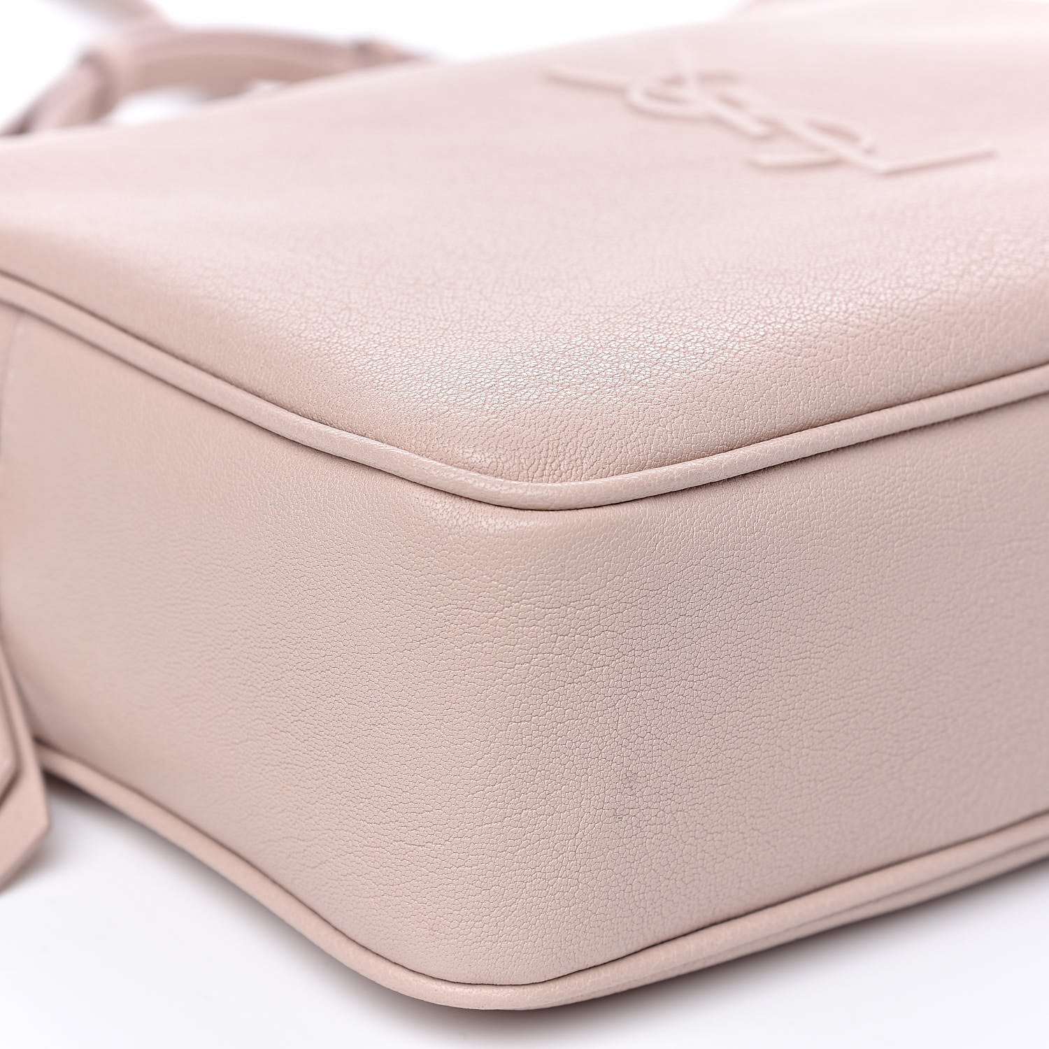 Saint Laurent Lambskin Monogram Small Lou Camera Bag Marble Pink 9 of 10