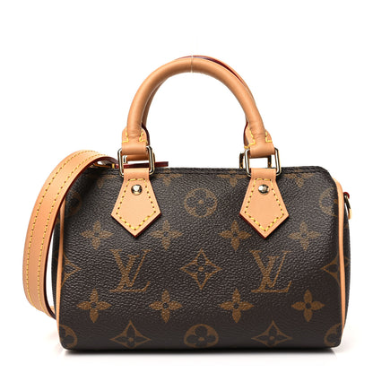 Louis Vuitton Monogram Nano Speedy Bandouliere 1 of 9