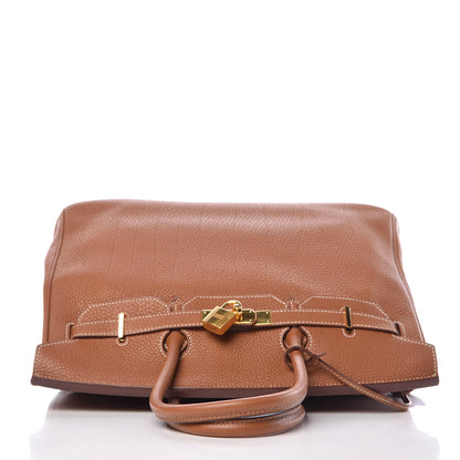 Hermes Togo Birkin 35 Gold 12 of 40