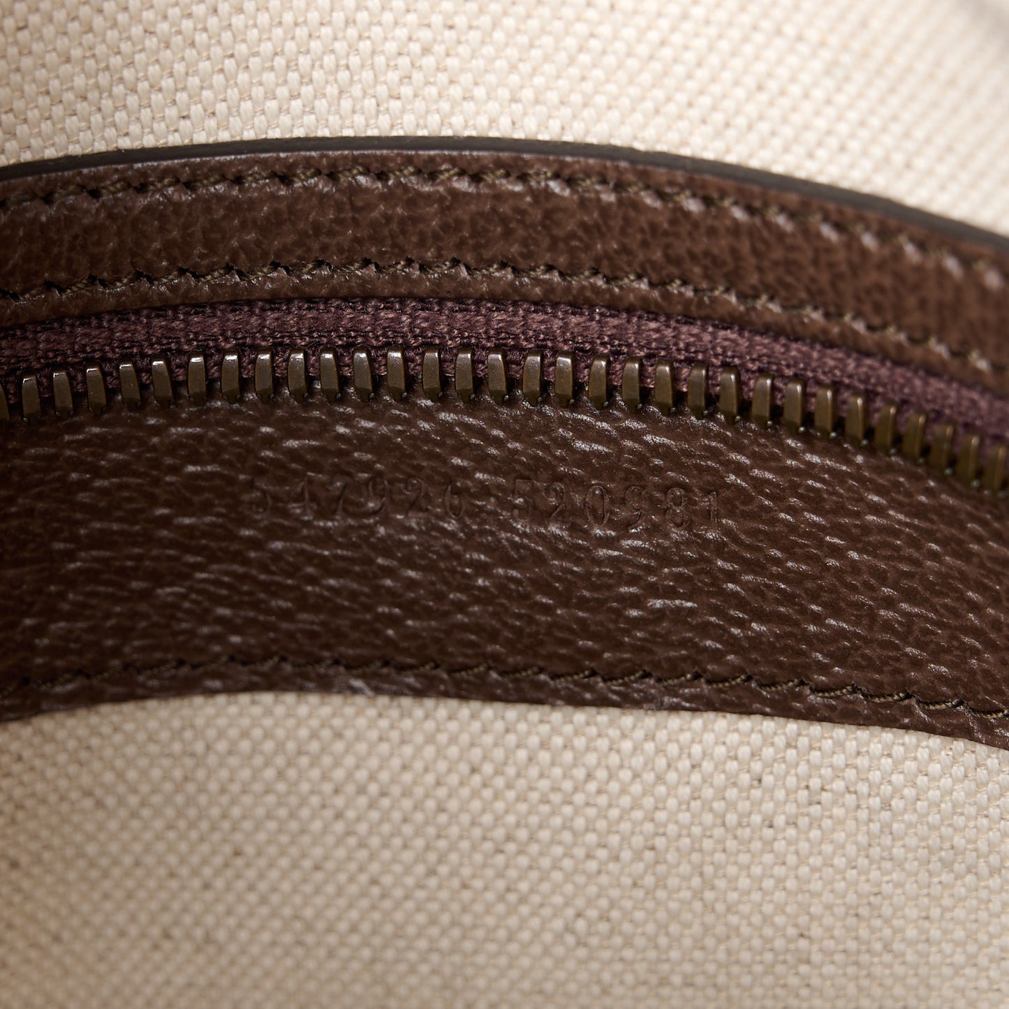 GG Supreme Monogram Web Small Ophidia Messenger Bag Brown