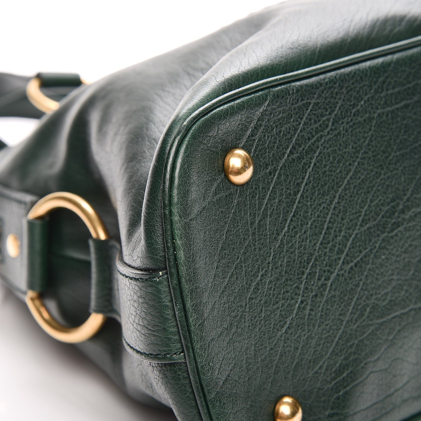 Calfskin Large Muse Green
