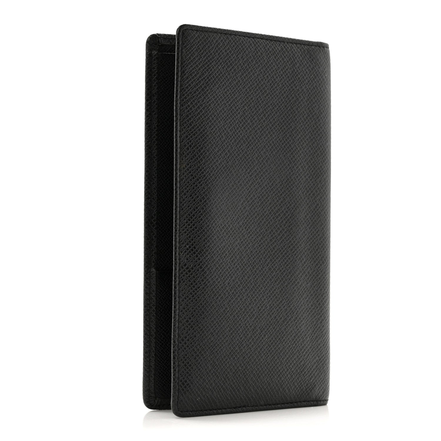 Louis Vuitton Taiga Brazza Wallet Black 3 of 9