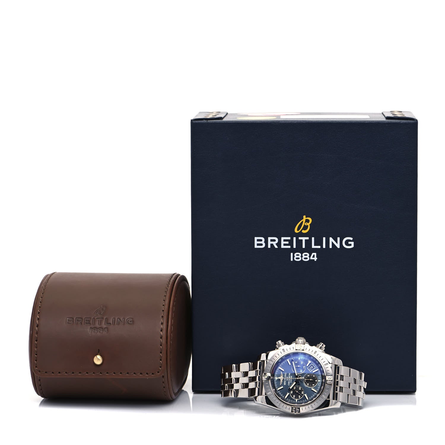 Breitling Stainless Steel 44mm Chronomat B01 Automatic Watch Blue AB0115 5 of 5