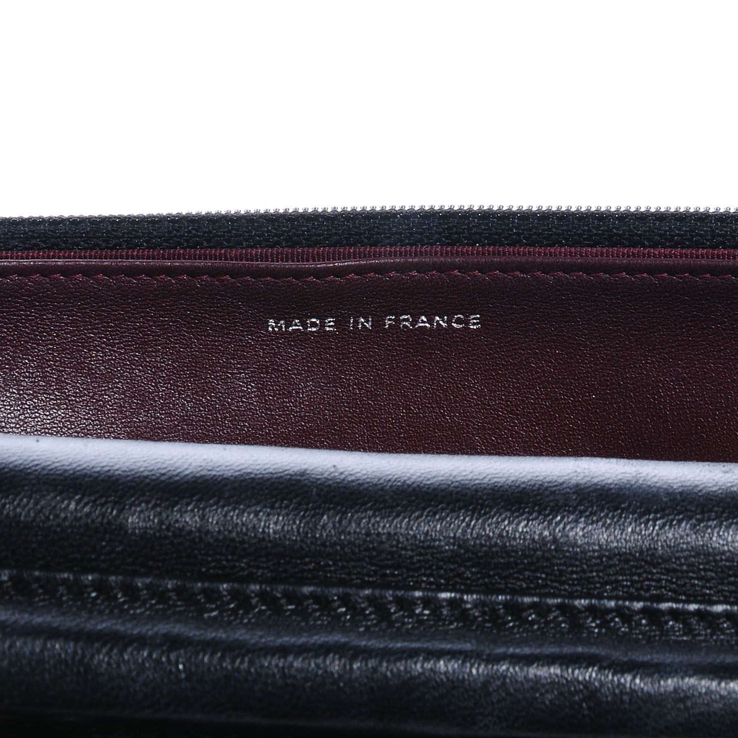Chanel Lambskin Quilted Wallet On Chain Black 8 of 9