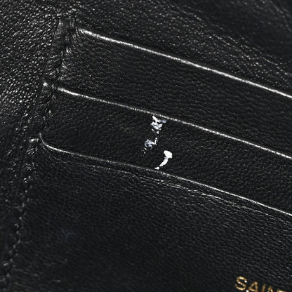 Saint Laurent Grain De Poudre Matelasse Monogram Mini Lou Camera Bag Black 8 of 12