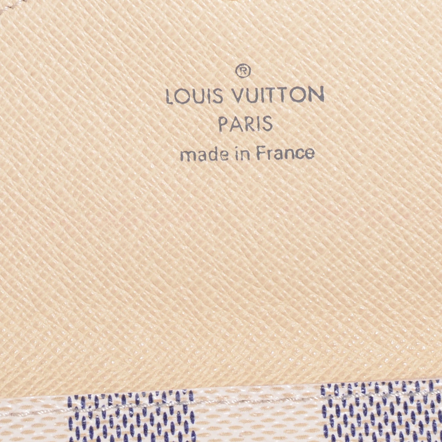 Damier Azur Long Origami Wallet
