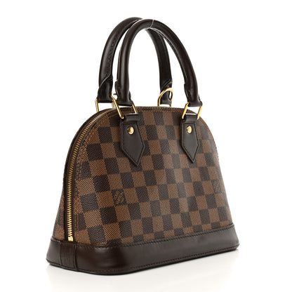 Louis Vuitton Damier Ebene Alma BB 3 of 14