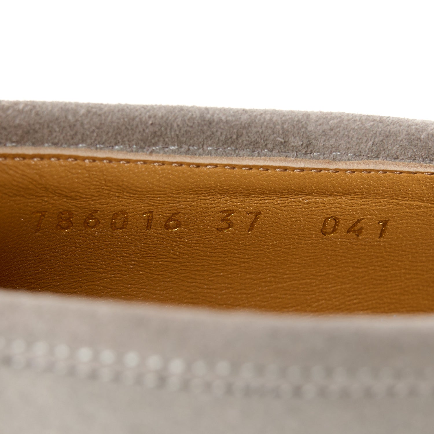 Gucci Suede Horsebit Womens Jordaan Loafers 37 New Fango 9 of 11