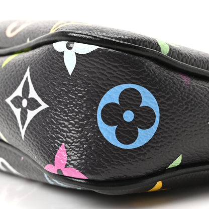 Louis Vuitton LV X TM Monogram Multicolor Pochette Accessories Black 9 of 9