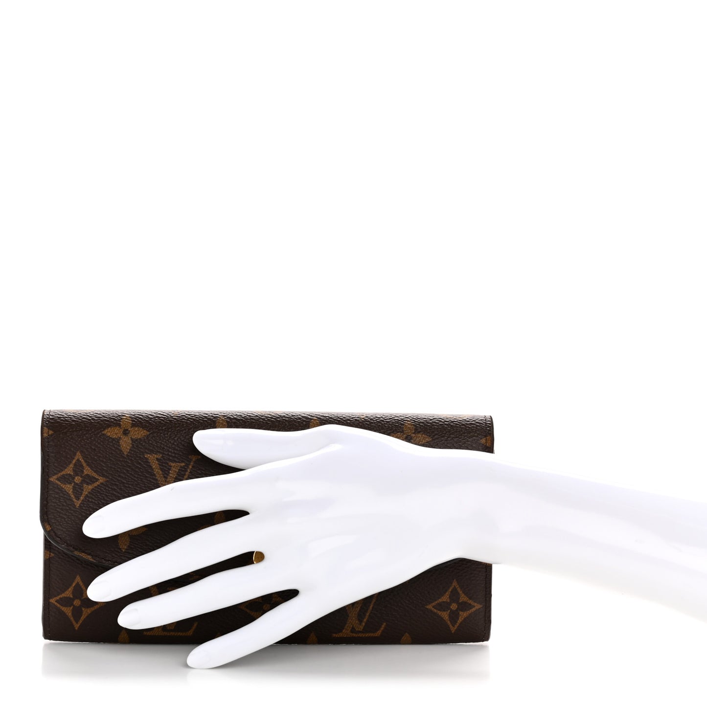 Monogram Emilie Wallet Rose Ballerine