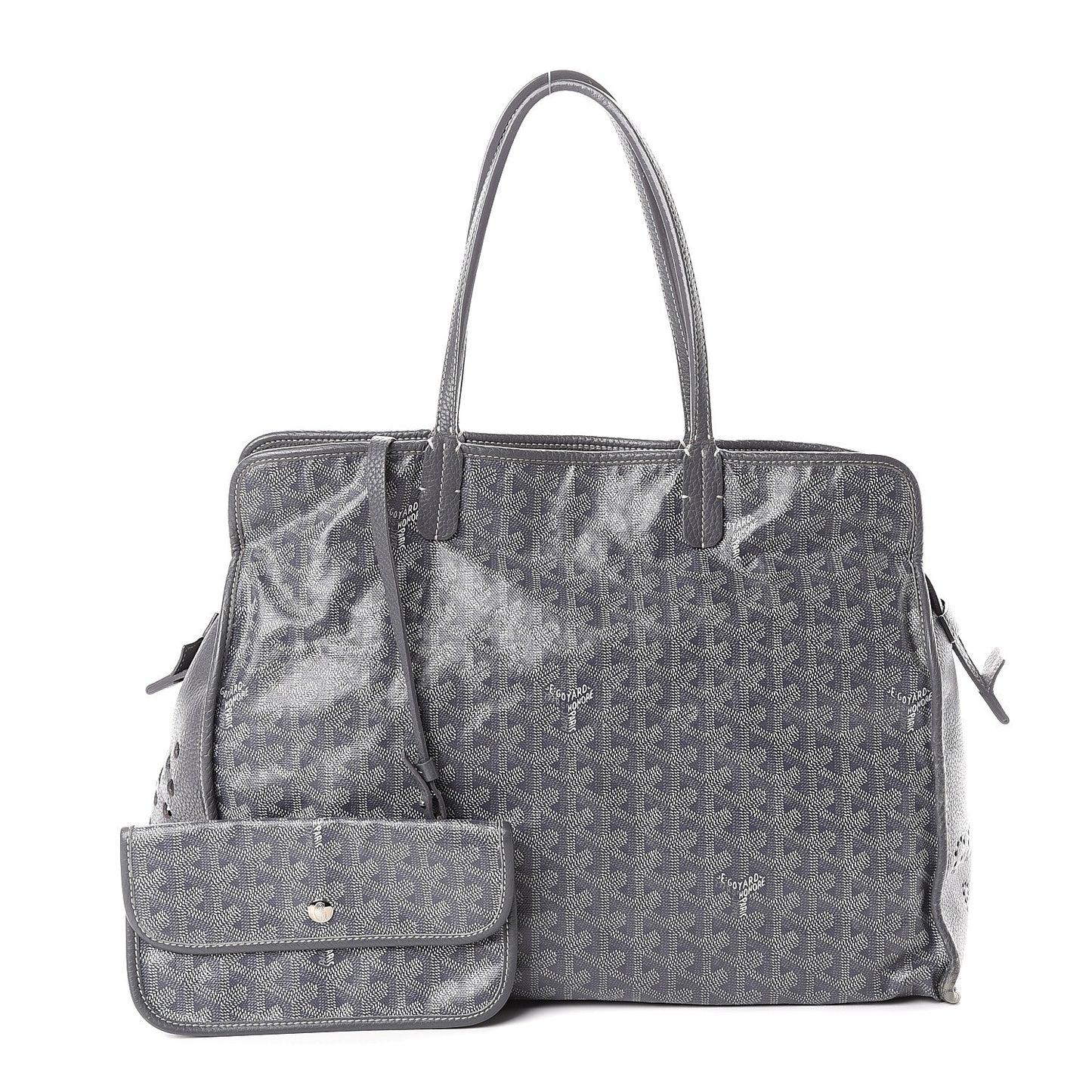 Goyardine Sac Hardy Pet Carrier PM Grey