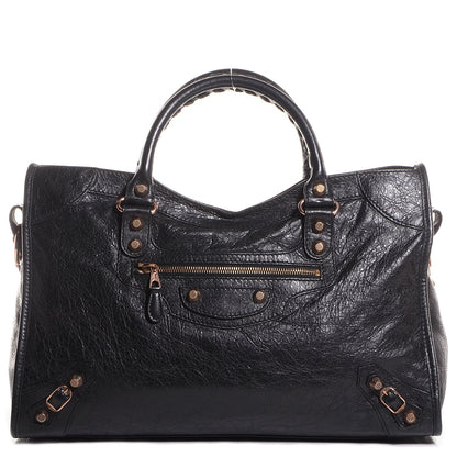 Balenciaga Agneau Giant 12 Rose Gold Hardware City Black 1 of 14
