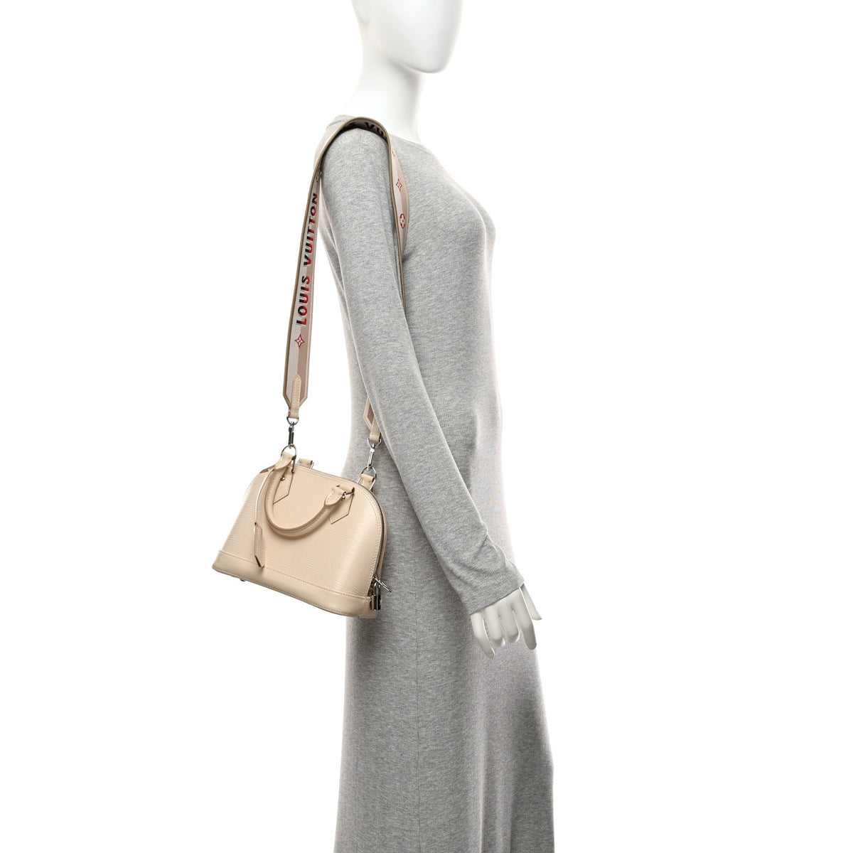 Louis Vuitton Epi Jacquard Alma BB Quartz 2 of 10