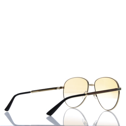 Gucci Aviator Sunglasses GG0138S Brown 4 of 8