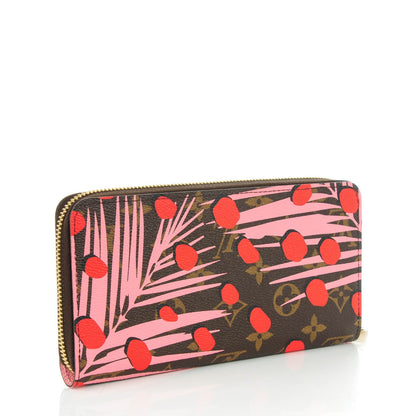 Louis Vuitton Monogram Jungle Dots Zippy Wallet Sugar Pink Poppy 3 of 7