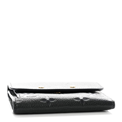 Louis Vuitton Empreinte Pont-Neuf Compact Wallet Black 4 of 11