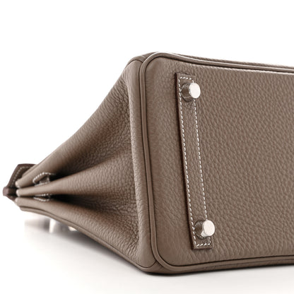 Hermes Togo Birkin 25 Etoupe 9 of 11